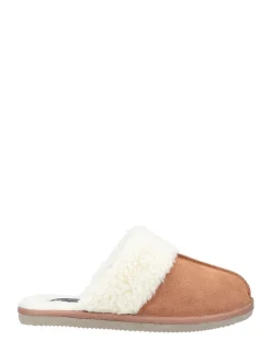 Hush Puppies Tan - Chaussons mules Arianna|Femme Chaussons