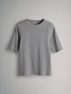 Clearance The Set lot de 5 t-shirts côtelés à manches mi-longues