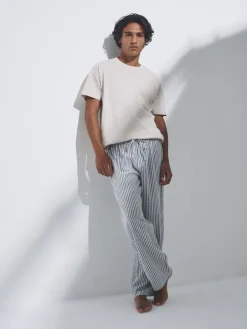 Best The Set lot de 3 t-shirts en jersey et pyjamas en flanelle