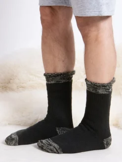 Online Totes Chaussettes thermiques brossées pour hommes 2 Lot