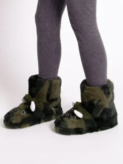 Online Totes Chaussons d’hiver dinosaures pour enfants