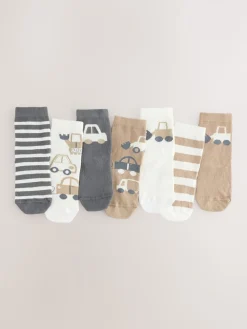 Best Next - Paquet de chaussettes en coton riche 7 Transport neutre