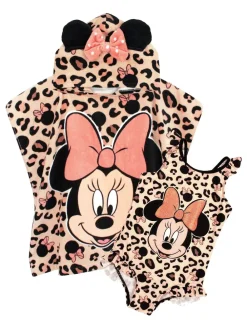 Vanilla Underground Ensemble Minnie Mouse Character maillot de bain et poncho| Maillots De Bain|Maillots De Bain
