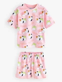 Best Vanilla Underground Ensemble pyjama Squishmallows à manches courtes en 100% coton Lot de 2