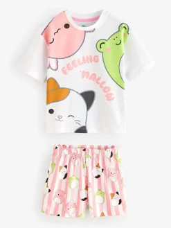 Best Vanilla Underground Ensemble pyjama Squishmallows à manches courtes en 100% coton Lot de 2