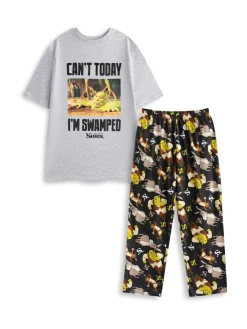 Clearance Vanilla Underground pyjama Shrek multicolore à manches courtes pour homme 100% coton