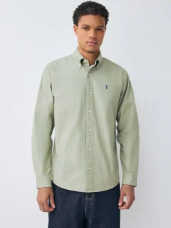 Discount Next - Ajustement régulier - Chemise Oxford à manches longues vert