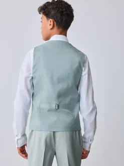Baker by Ted Baker Vert - ensemble gilet, chemise et cravate