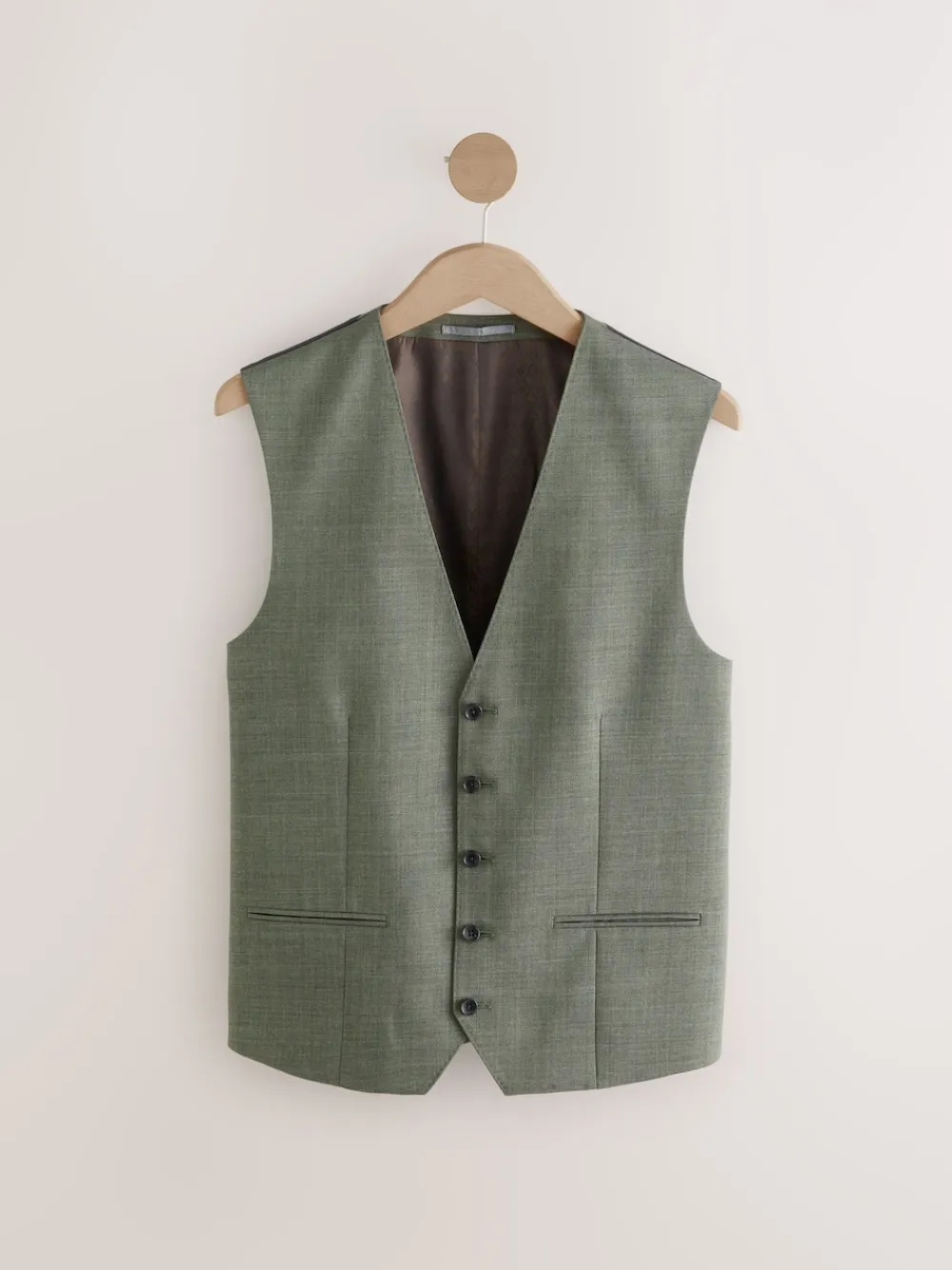 Best Next - Gilet de laine Signature Nova Fides Vert