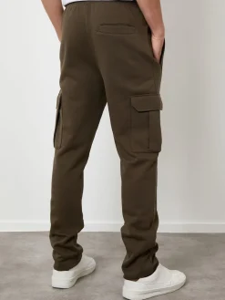 Threadbare Vert - Jogging cargo|Homme Joggings