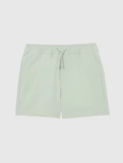 Sale Reiss Vert à la menthe - Cliff Drawstring Shorts de bain