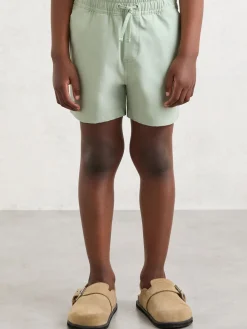 Sale Reiss Vert à la menthe - Cliff Drawstring Shorts de bain