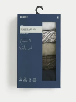 Best Hollister Vert - Lot de 5 boxers