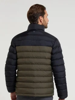 Online Mountain Warehouse Vert - Doudoune Vista résistante à l'eau pour hommes