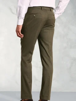 New Brook Taverner - Pantalon en flanelle Vert