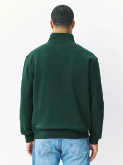 Clearance Next - Quart de zip - Sweat-shirt en jersey riche en coton Vert