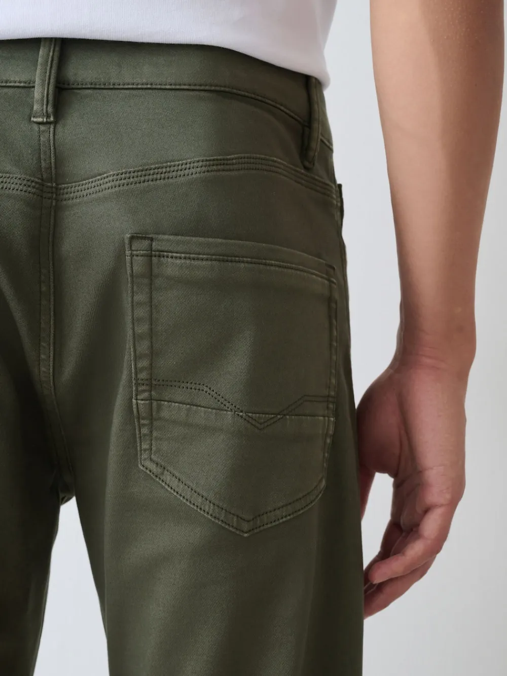 Clearance Next - Slim Fit (Slim Fit) - Jeans stretch de confort Vert