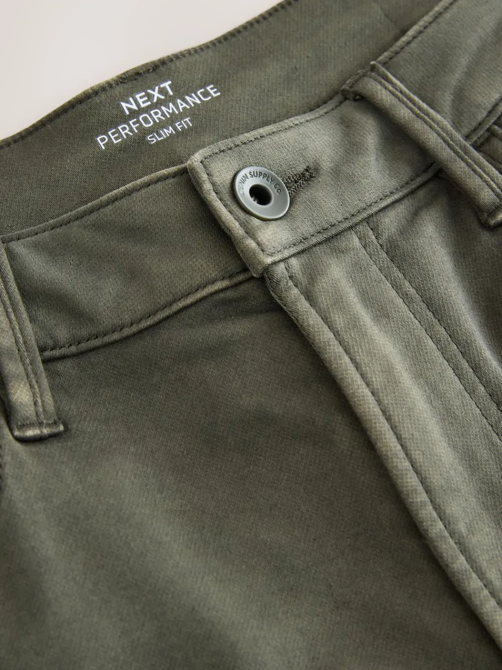 Clearance Next - Slim Fit (Slim Fit) - Jeans stretch de confort Vert