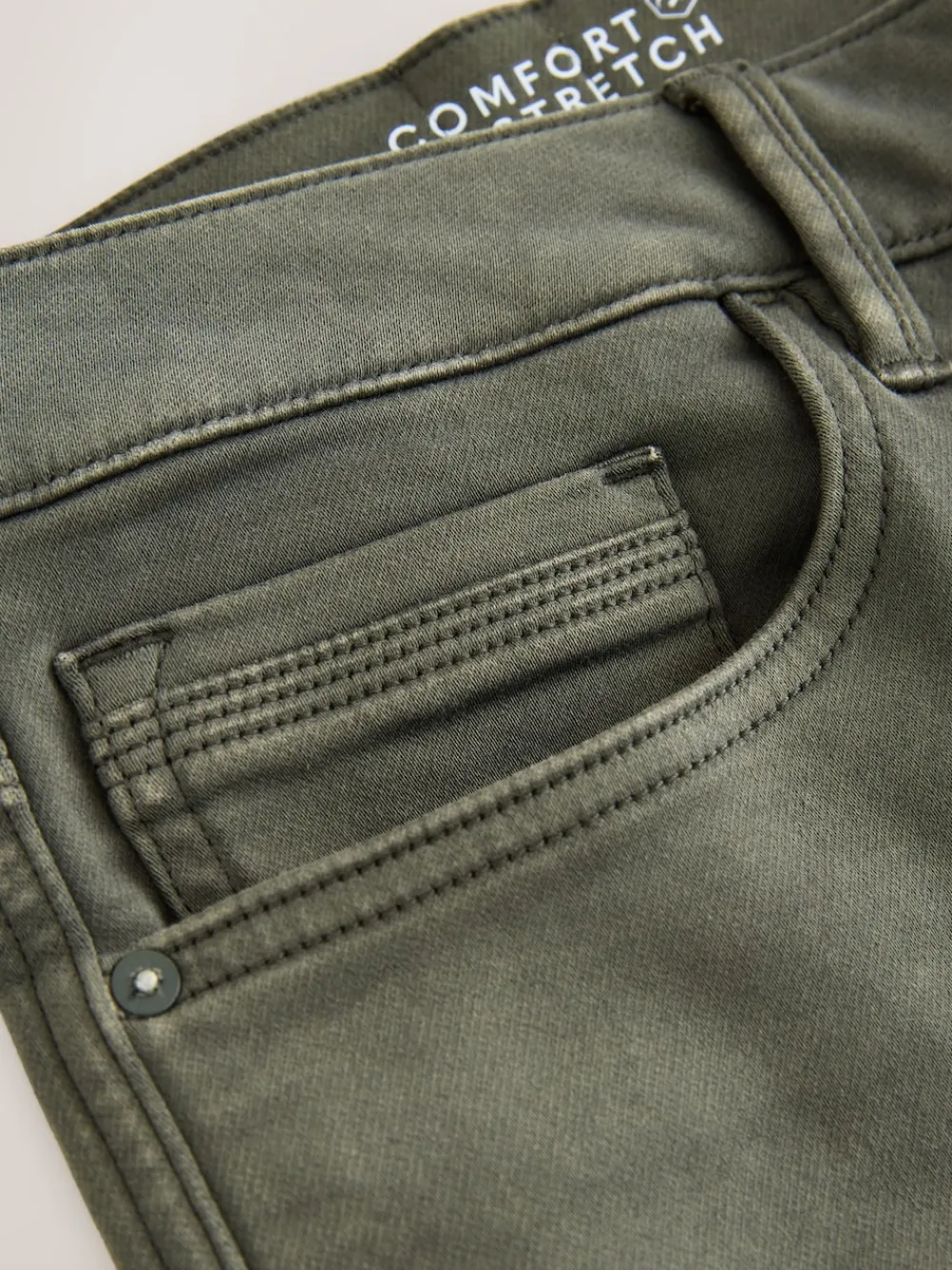 Clearance Next - Slim Fit (Slim Fit) - Jeans stretch de confort Vert