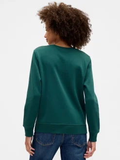 Clearance Gap - Sweat décontracté à logo Vert