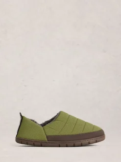 White Stuff Vert clair - Chaussons gonflables en nylon|Homme Chaussons