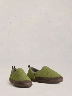 White Stuff Vert clair - Chaussons gonflables en nylon|Homme Chaussons