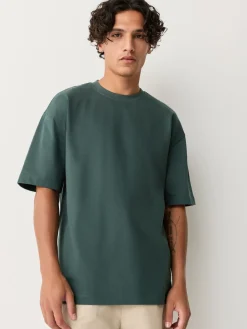 Sale Next - Coupe ample - T-shirt épais Vert foncé