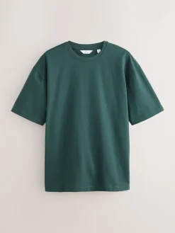 Sale Next - Coupe ample - T-shirt épais Vert foncé