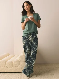 Sale Next Vert kaki - Pyjama à manches courtes