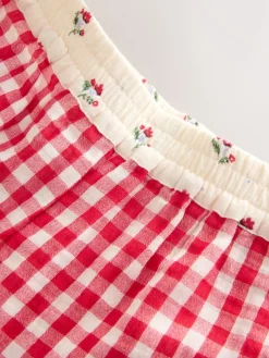 Best Next Vichy rouge/écru - Pyjamas Jambe large (3-16ans)