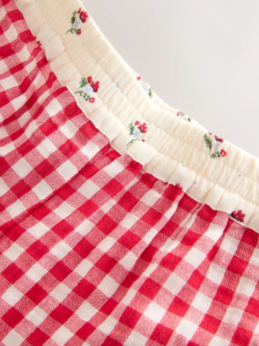 Best Next Vichy rouge/écru - Pyjamas Jambe large (3-16ans)