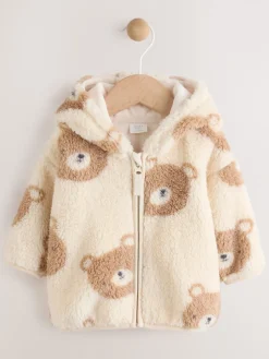 Next Visage Nature d’ours - Veste zippée en polaire (0mois-2ans)