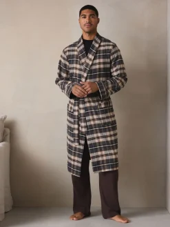 New Next Vérification neutre - Robe de chambre tissée