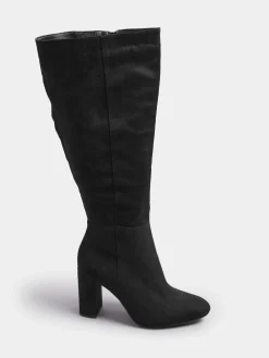 Best Yours Curve Bottes/Bottines montante au genou à talons Coupe ample